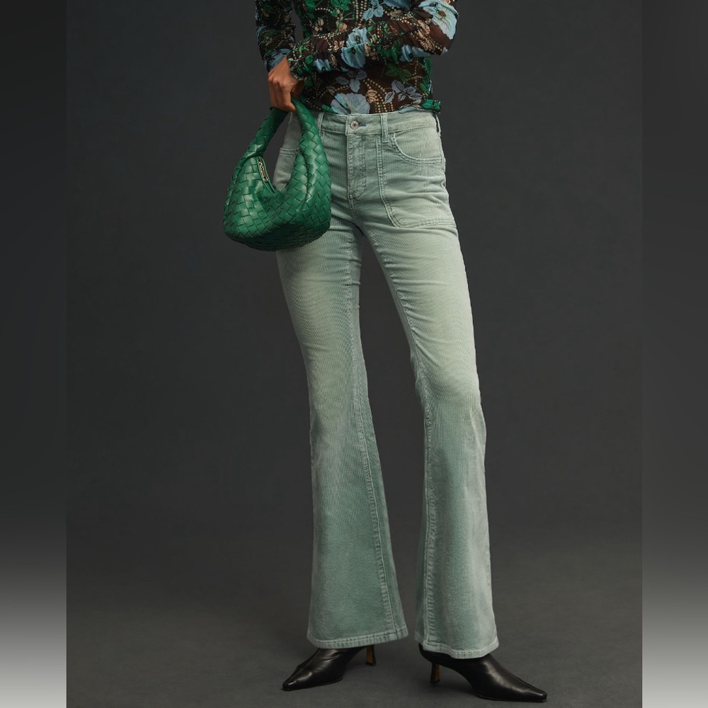 Icon Flare Corduroy Jeans by Anthropologie Pilcro